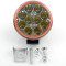 挖掘机汽车货车铲车越野车工程工作led大灯外置LED射灯12V24V超亮 超10珠远近光