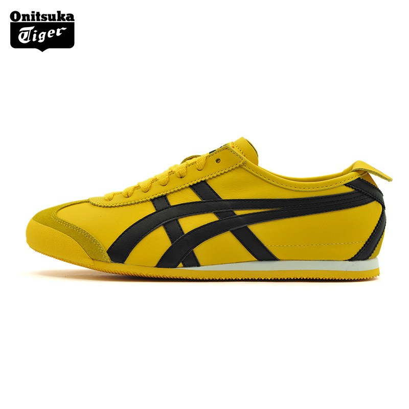 OnitsukaTiger/鬼塚虎男女休闲运动鞋MEXICO66DL408 黄色/黑色 39