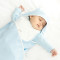 573_421_新生儿抱被春夏季薄款婴儿纯棉包被春秋宝宝用品盖毯襁褓包巾被子 默认尺码 CO-YP520007粉蓝