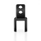 摩托车改装配件跑车避震增高器铝合金CNC后减震鬼火电动车加高器 CNC增高器一个（金色）