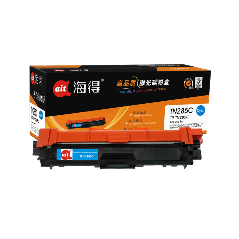 Ait海得 TN-285C粉盒 专业版 AIT-TN285C蓝色 适用兄弟3170CDW 3150CDN 9020CDN 蓝色