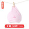 酷尾巴（COBROO） 新生儿小熊耳朵造型胎帽婴儿宝宝套头帽子0-3-6月 均码（18*14CM） 粉红CO-PJ410001