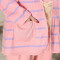 春秋季新款三件套针织棉长袖哺乳孕妇月子服睡衣女 春秋天女士时尚卡通喂奶衣可外穿家居服套装6656 L码 1号款