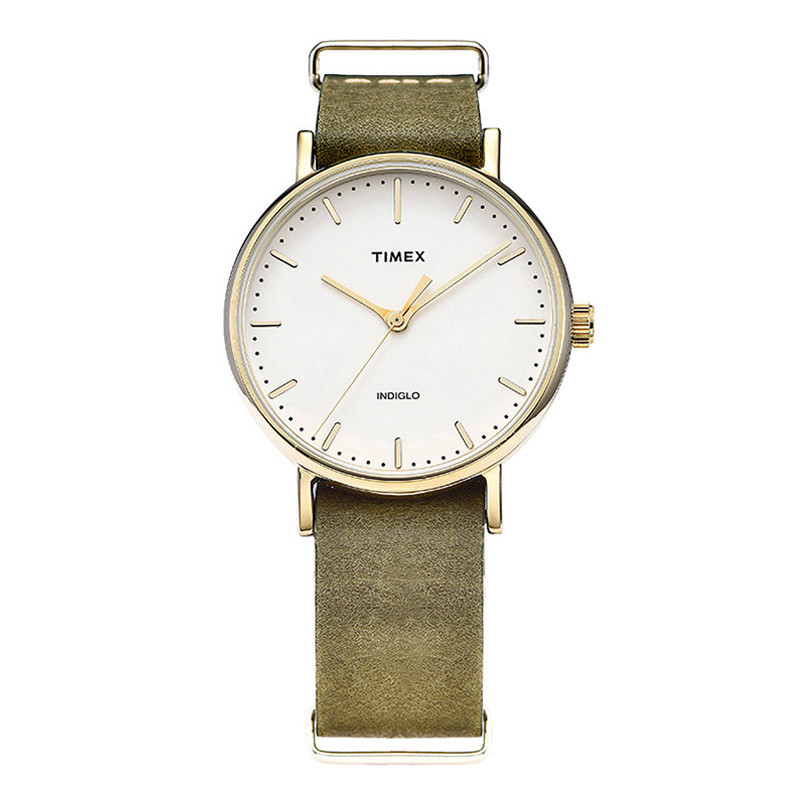 美国TIMEX/天美时手表女 简约时尚潮流皮带防水石英女表TW2P98400 TW2P98400