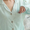 爱心鼠(Aixinshu) 春秋季棉质孕妇服 产前产后开衫长袖月子服哺乳装 针织棉坐月子喂奶衣家居服套装6690 2XL码 3号款