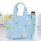 带饭手提袋子帆布妈咪包小拎包布艺午餐便当包大号装饭盒袋手提包_4 天蓝爱心