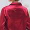 爱心鼠(Aixinshu) 春秋季纯色仿真丝开衫长袖情侣睡衣居家服秋天冰丝男士女士家居服套装9431 女款XL码 2号款