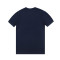 Fred Perry 男装新款 LOGO印花英伦风纯棉短袖T恤 M1532 L 蓝色