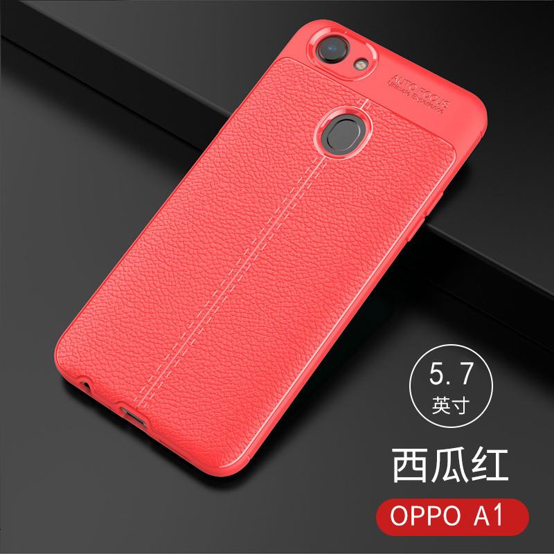 oppor9s手机壳a57软a59s/a73/a79/a83女A1男a39套s/a59/r11/r15_775_616 A1_硅胶皮纹-灰色