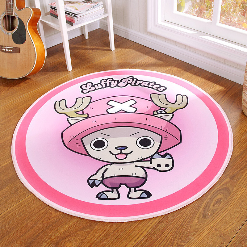 法耐(FANAI)地毯小樱可爱粉色拍照魔法阵圆形地毯儿童卧室床边衣帽间地毯电脑椅垫_7 直径1.8米 QB粉