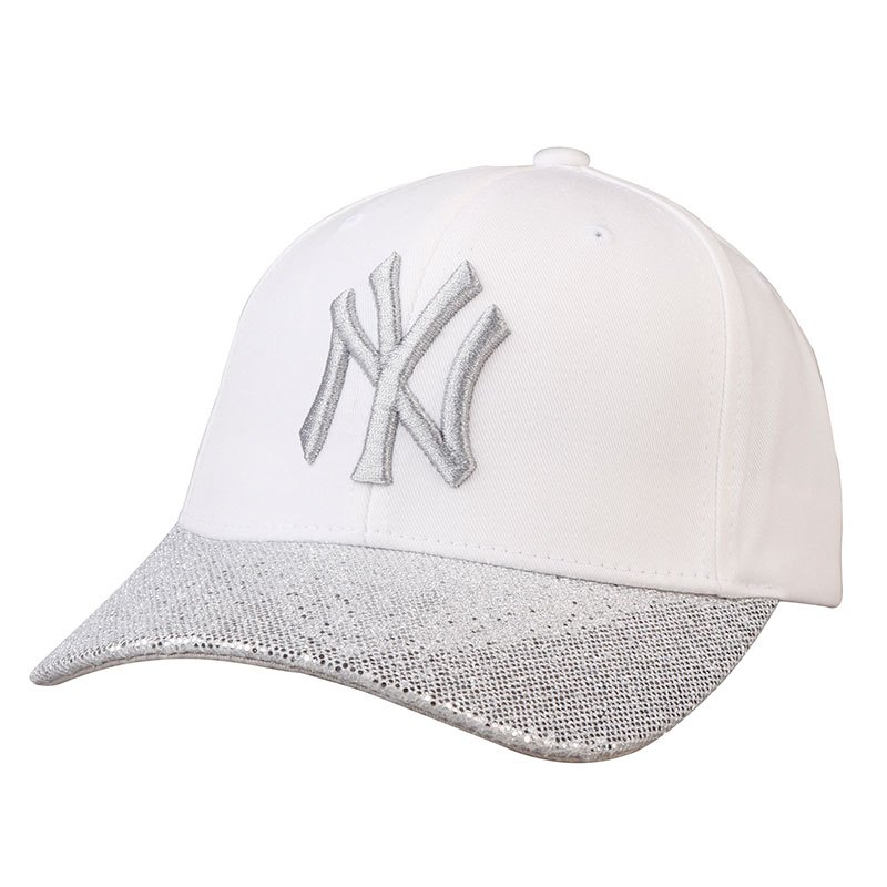 MLB棒球帽NY白色可调节网眼帽子男女帽情侣韩版棒球帽子32CP82711-50M(32CP82641-50_JGR30 32CP82711-50M(32CP82