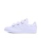 阿迪达斯adidas三叶女鞋经典舒适休闲鞋板鞋-S75188 亮白/亮白/金金属 43