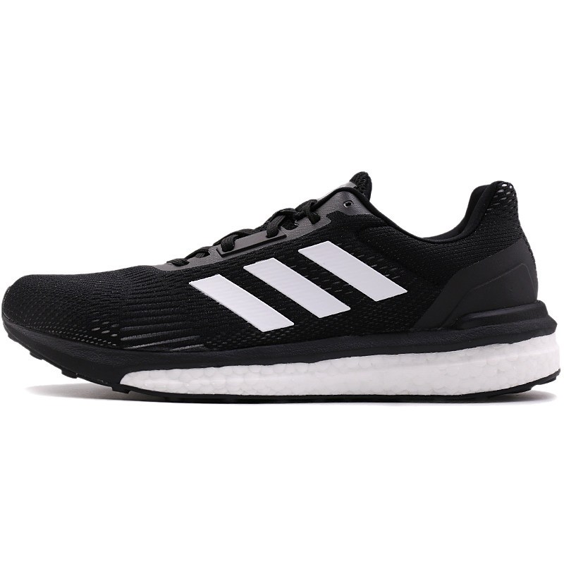 ADIDAS阿迪达斯2018新款男子鞋运动休闲轻便透气跑步鞋-AQ0326 黑色/亮白 43