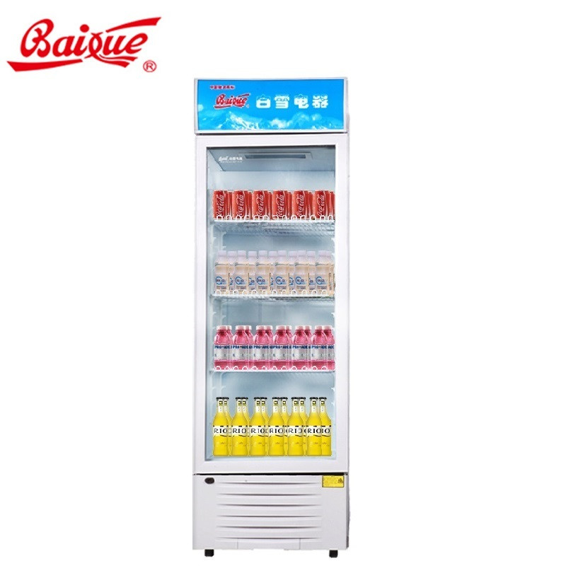 白雪SC-280F商用立式冷柜 商用高效冷藏陈列柜 静音节能展示柜 展示柜