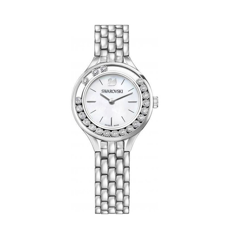 施华洛世奇(Swarovski)手表休闲时尚瑞士品牌钢带腕表 转运珠系列女士镶钻石英手表5261496 5242901.