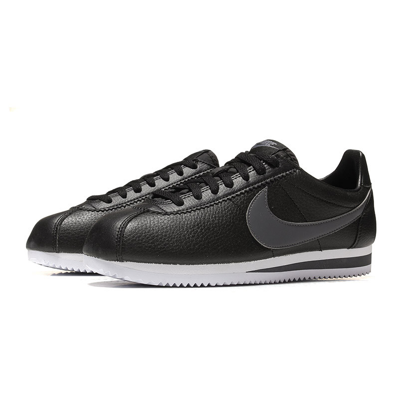 NIKE耐克男鞋休闲鞋阿甘系列复古潮搭耐磨运动鞋 749571 749571-011黑+深灰+白 42.5码