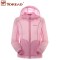 探路者（TOREAD）户外女款轻薄透气休闲皮肤风衣外套TAEE82700 2XL TAEE82700-A54X糖果粉（女）