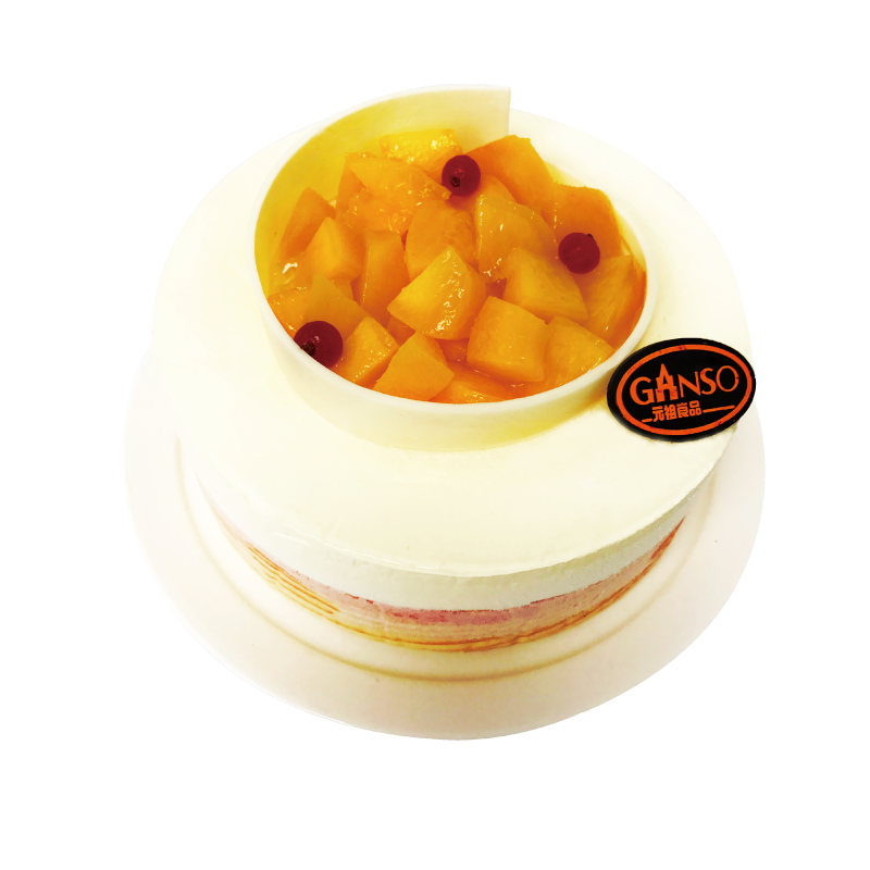 元祖 清风有信 慕斯蛋糕 生日蛋糕 蛋糕速递 8号高清实拍图