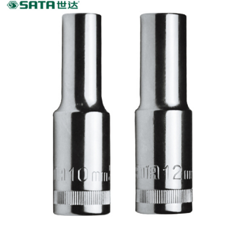 世达(SATA) 12.5MM系列 12角长套筒 19mm 13819 （单位：个）