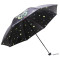 天堂伞 全遮光黑胶转印三折晴雨伞太阳伞 L31847ELCJ 绿色