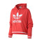 adidas阿迪达斯三叶草2018新款女运动休闲卫衣DH2944 36 DH2944影迹浅猩红S18
