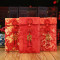 思泽 结婚红包 创意 个性 中式万元布艺红包袋利是封婚庆改口红包 铜喜流苏-富贵花款