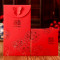 结婚烫金蝴蝶红包 百元千元纸红包袋 创意利是封喜字大红包 玫瑰喜大号（千元）30个