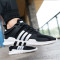 Adidas阿迪达斯男鞋 2018夏季新款三叶草男鞋EQT SUPPORT ADV运动缓震休闲跑步鞋 黑白B37351 B37351 42.5码