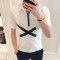 2018夏季韩版型师短袖衬衫男士修身个性套头衫夜店青年帅气T恤_1 2XL 黑色