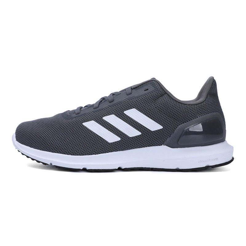 adidas/阿迪达斯黑白橡胶底网面散热COSMIC2PE运动跑步鞋 B44881 43