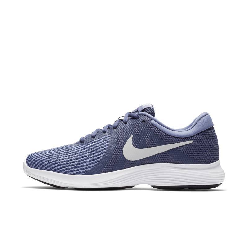 NIKE女鞋revolution4透气轻便情侣款黑白灰运动跑步鞋-001 401复古蓝/银灰色/石板紫/黑/白 38