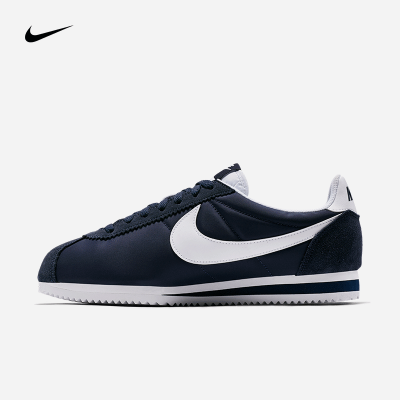 耐克NIKE男鞋板鞋休闲鞋-807472-410 OBSIDIAN/WHITE 43
