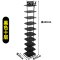 生活日用收纳用品多层铁艺鞋架宿舍房间卧室客厅浴室门口简易鞋架收纳鞋柜家用浴室立体鞋架收纳层架 白色十层