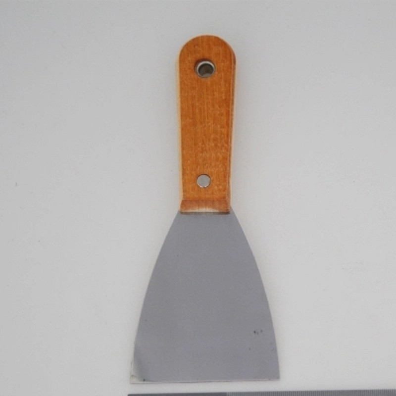 小海牛不锈钢木柄铁板小铲子20cm