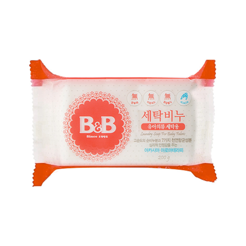 B&B 保宁 婴儿天然抗菌洋槐洗衣皂 200g