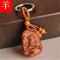 桃木十二生肖守护神木质12属相钥匙扣挂件鼠牛虎兔龙蛇马羊猴鸡坠木送女朋友七夕情人节礼物_3_7 蛇