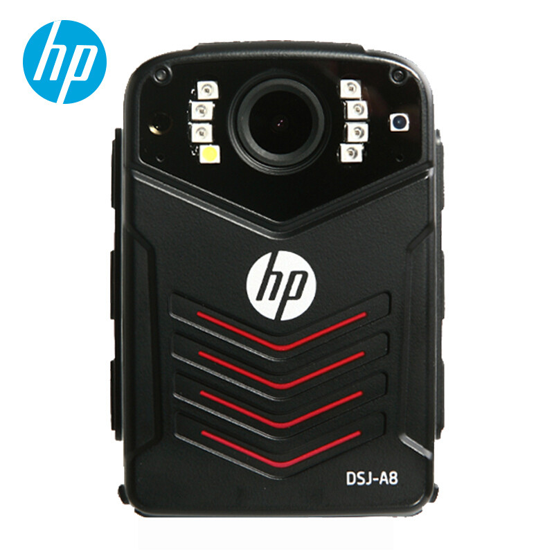 惠普（HP）DSJ-A8执法记录仪对讲机 (128G 1296P高清红外夜视现场记录仪)
