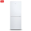 TCL BCD-163KF1 163升双门冰箱 德国工艺 一体成型防冷气流失 净味保鲜 迷你节能 HIPS环保内胆