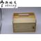 路由器收纳盒实木电源电线收纳箱无线猫电视机顶盒插线板收纳_0 单层清漆