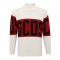 GCDS 羊毛混纺圆领logo中性毛衣# FW18M02001801 WHITE M 白色