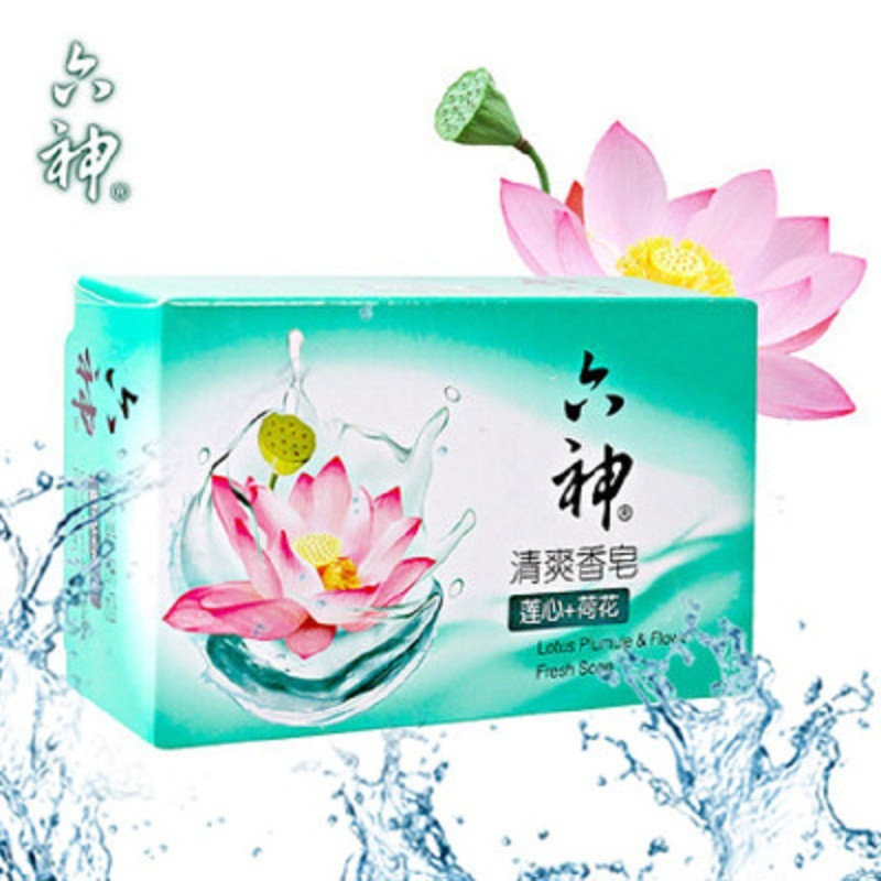 六神 清爽 香皂（莲心+荷花）125g（单位：块）