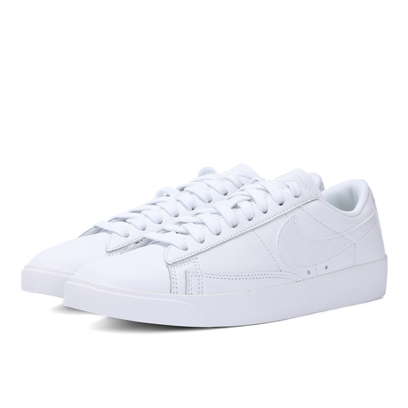 Nike耐克2018年新款女子W BLAZER LOW复刻鞋BQ0033-111 白/白/白 40码