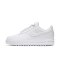 NIKE男鞋LF1DUCKBOOTLOWPRM空军一号纯白休闲运动鞋 白/白/白 44.5