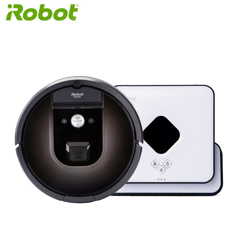 美国艾罗伯特（iRobot） 扫擦套餐 980+381智能拖地扫地擦地机器人吸尘器