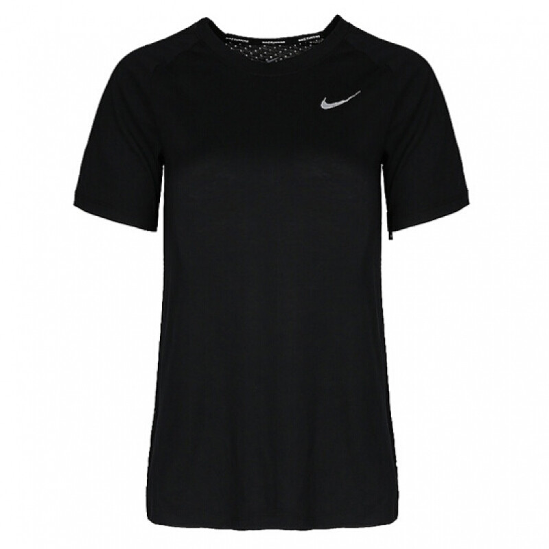 NIKE耐克女装 2018夏季新款运动训练休闲透气舒适轻薄清凉跑步短袖T恤 890192-494 黑色890192-010 M