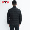 yaloo/雅鹿羽绒服男 冬季短款立领2018新款羽绒衣保暖潮流男外套百搭 XXXL 黑色