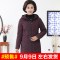 恒源祥羽绒服女中长款加厚修身白鸭绒大衣2018冬连帽过膝保暖外套 175/96A 紫红