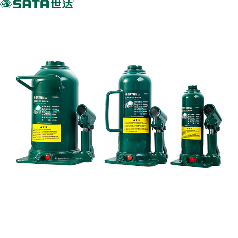 世达（SATA） 重型立式液压千斤顶 手动起重器32公吨 97809A （单位：个）