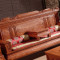 周家庄红木家具非洲花梨（学名：刺猬紫檀）沙发 实木沙发 中式客厅沙发套餐组合 113七件套组合