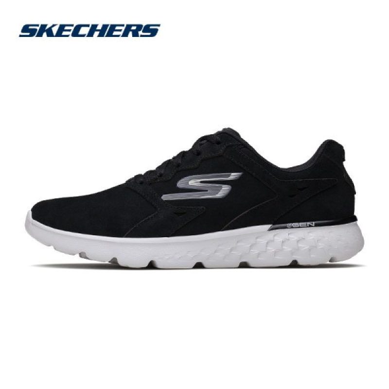 SKECHERS斯凯奇男士GO RUN 400 轻质跑鞋54801 44.5码 54801/BKGY